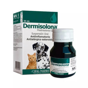 Dermisolona – Suspensión Oral para Perros y Gatos (30 mL)