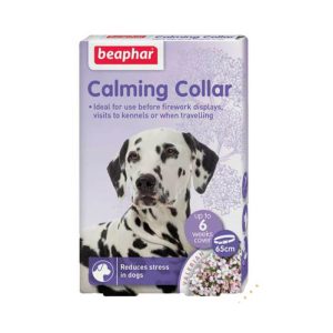 Empaque calmante para perros de Beaphar, con extracto de Valeriana y Lavanda.