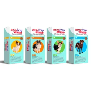 Bravecto 1M – Antiparasitario Mensual Masticable para Perros