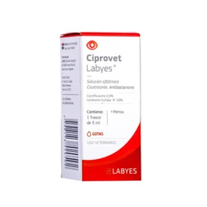 Ciprovet – Colirio para Perros y Gatos (5 mL)
