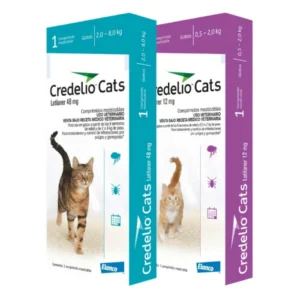 Credelio Gatos – Antiparasitario Oral contra Pulgas y Garrapatas (1 comprimido)