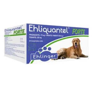 Ehliquantel Forte – Antiparasitario Interno para Perros Grandes