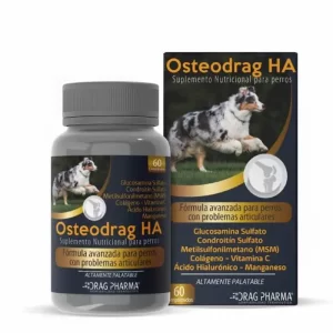 Osteodrag HA Suplemento Articular para Perros 60 Comprimidos