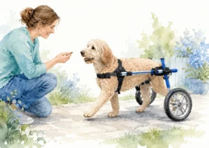 Cómo acostumbrar a tu perro a su carrito ortopédico: 7 pasos para una adaptación segura