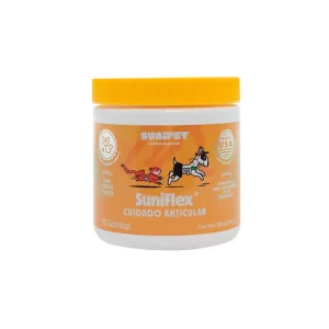 Sunipet SuniFlex suplemento articular para perros y gatos 70 gomitas